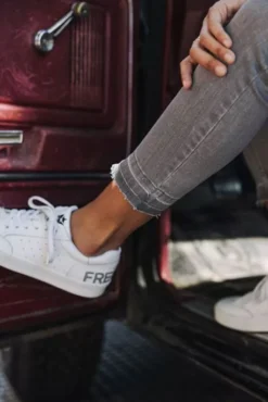 Jean FREEMAN T.PORTER ALEXA CROPPED Mirror 11 Jean FREEMAN T.PORTER ALEXA CROPPED Mirror -Promos Femme T-Shirt Magasin freeman porter 23041 5