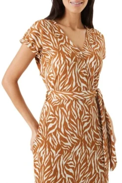 Robe Longue GARCIA Pecan -Promos Femme T-Shirt Magasin garcia 26661 2