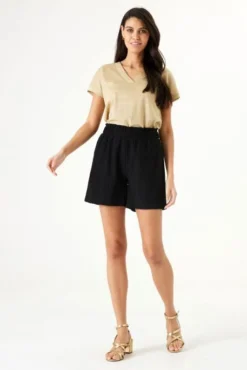 Tee Shirt GARCIA V-NECK Safari