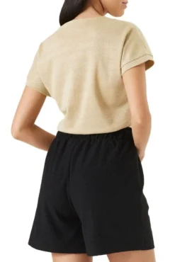 Tee Shirt GARCIA V-NECK Safari -Promos Femme T-Shirt Magasin garcia 26702 4