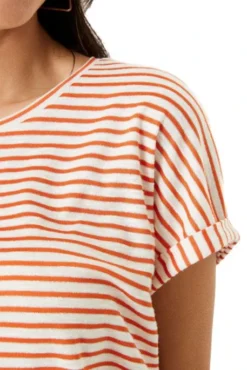 Tee Shirt GARCIA MARINIERE Emberglow -Promos Femme T-Shirt Magasin garcia 26703 4