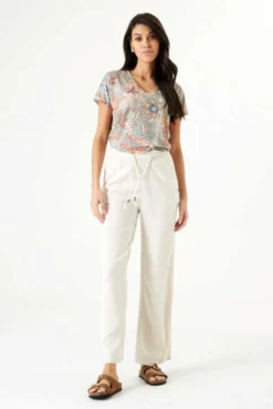 Tee Shirt GARCIA SEAGRASS Grey -Promos Femme T-Shirt Magasin garcia 26856 1