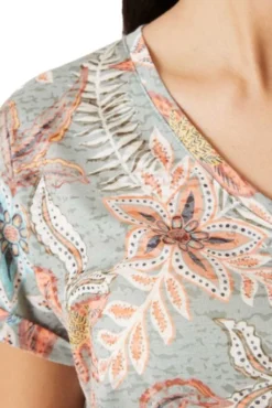 Tee Shirt GARCIA SEAGRASS Grey