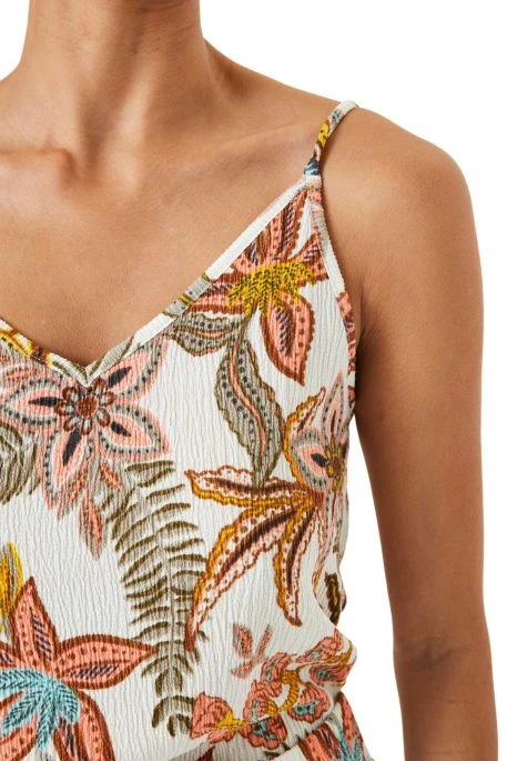 Débardeur GARCIA FLOWERS Orange 1 Débardeur GARCIA FLOWERS Orange