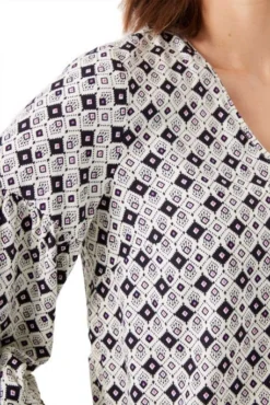 Chemisier GARCIA MOTIF Soft Kit -Promos Femme T-Shirt Magasin garcia g30031 2389 4