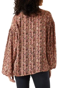 Chemise GARCIA ALL OVER Golden -Promos Femme T-Shirt Magasin garcia h30234 4167 2