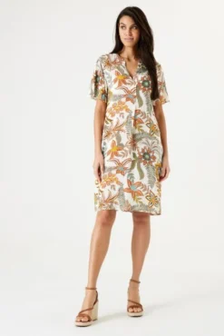 Robe GARCIA Softkit -Promos Femme T-Shirt Magasin garcia q40082 2389 1