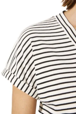 Tee Shirt GARCIA RAYE Black -Promos Femme T-Shirt Magasin garcia r40207 60 4