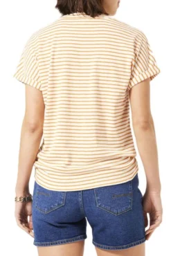 Tee Shirt GARCIA RAYE Yellow -Promos Femme T-Shirt Magasin garcia r40207 9434 3