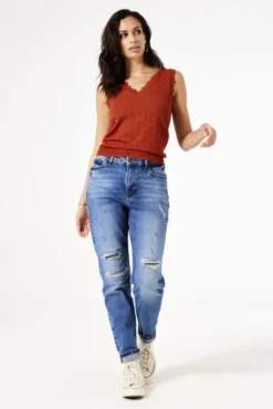 Débardeur GARCIA MAILLE Picante 7 Débardeur GARCIA MAILLE Picante -Promos Femme T-Shirt Magasin garcia s40221 2906 1