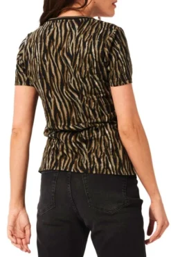 Tee Shirt GARCIA ZEBRE Forest