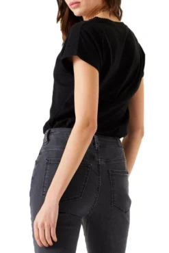 Tee Shirt GARCIA LUREX Black 6 Tee Shirt GARCIA LUREX Black -Promos Femme T-Shirt Magasin garcia z0016 60 2