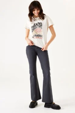 Tee Shirt GARCIA ADVENTURE White Cap -Promos Femme T-Shirt Magasin garcia z0017 4294 1