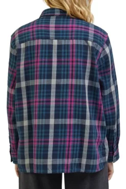 Chemise LEE SEASONNAL Rivet Navy -Promos Femme T-Shirt Magasin lee 112341290 2