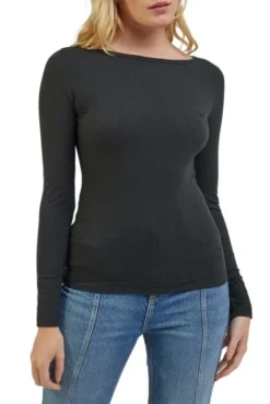 Tee Shirt LEE BOAT Black 7 Tee Shirt LEE BOAT Black -Promos Femme T-Shirt Magasin lee 112341577 2