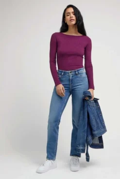 Tee Shirt LEE BOAT Foxy Violet