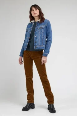 Pantalon LEE MARION VELOURS Tumbleweed -Promos Femme T-Shirt Magasin lee 112341993 3