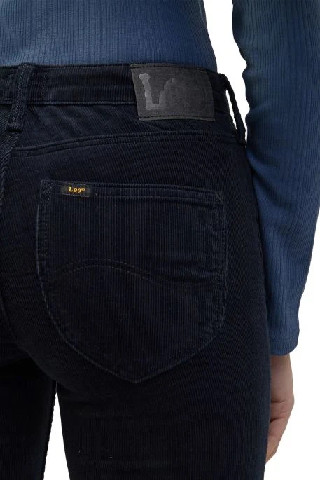 Pantalon LEE MARION VELOURS Black 3 Pantalon LEE MARION VELOURS Black – Image 3