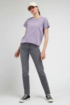 Jean LEE ELLY Regal Grey 9 Jean LEE ELLY Regal Grey -Promos Femme T-Shirt Magasin lee 112342491 4
