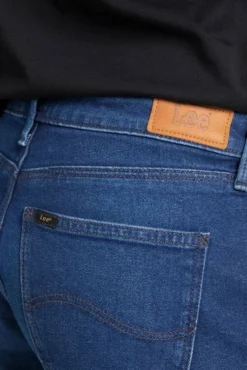 Jean LEE MARION STRAIGHT Dark Worn -Promos Femme T-Shirt Magasin lee 19314 4