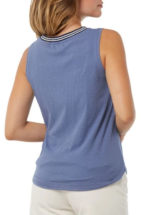 Débardeur LEE COOPER ALIZEE Bleu 2 Débardeur LEE COOPER ALIZEE Bleu – Image 2