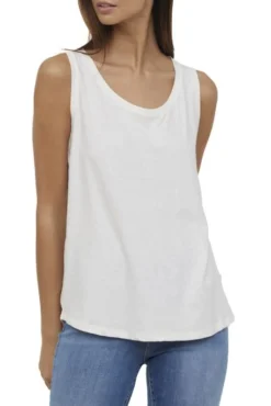 Débardeur LEE COOPER ALIZEE Marshmallow 6 Débardeur LEE COOPER ALIZEE Marshmallow -Promos Femme T-Shirt Magasin lee cooper 23104 1