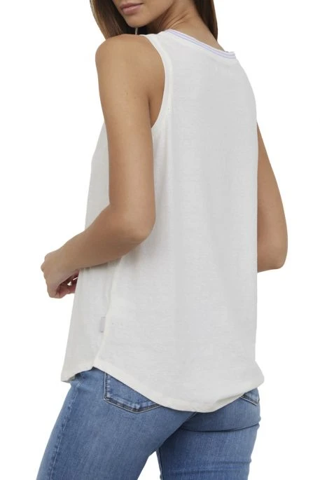 Débardeur LEE COOPER ALIZEE Marshmallow 1 Débardeur LEE COOPER ALIZEE Marshmallow