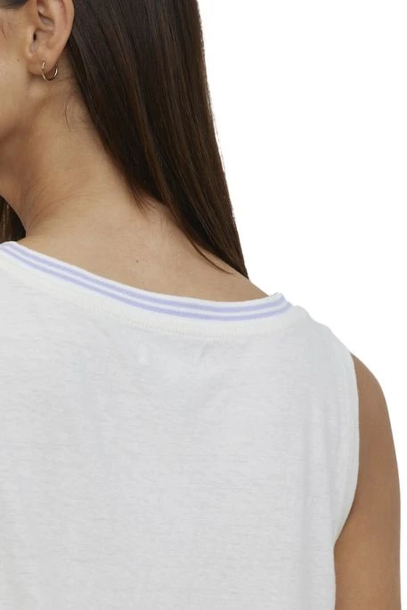 Débardeur LEE COOPER ALIZEE Marshmallow 4 Débardeur LEE COOPER ALIZEE Marshmallow – Image 4