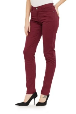 Pantalon LEE COOPER JANA Vin -Promos Femme T-Shirt Magasin lee cooper 24007 3