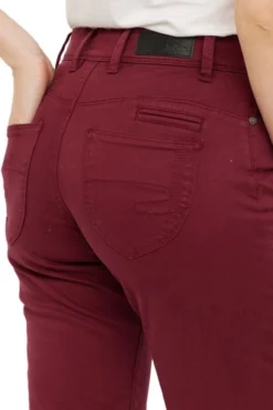 Pantalon LEE COOPER JANA Vin -Promos Femme T-Shirt Magasin lee cooper 24007 4