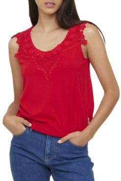 Débardeur LEE COOPER AMACHI Cherry 7 Débardeur LEE COOPER AMACHI Cherry -Promos Femme T-Shirt Magasin lee cooper 26719 2