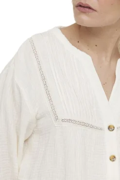 Blouse LEE COOPER DIGNY Ivory -Promos Femme T-Shirt Magasin lee cooper digny s441 ivory 4