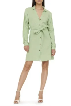 Robe LEE COOPER LACIA Matcha -Promos Femme T-Shirt Magasin lee cooper lacia s441 matcha 1