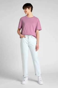 Jean LEE CAROL Bleach -Promos Femme T-Shirt Magasin lee l30u ga km 1