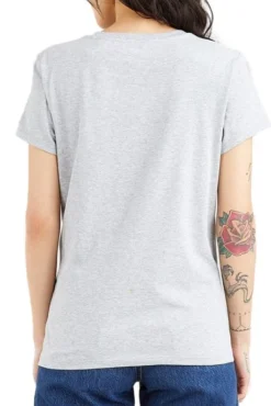 Levis Tee-shirt LEVI'S® PERFECT Heather Grey -Promos Femme T-Shirt Magasin levis 17369 16 19 2