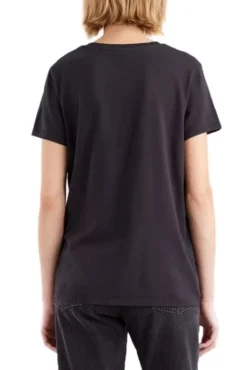 Levis Tee Shirt LEVI'S® LOGO TEE Caviar -Promos Femme T-Shirt Magasin levis 17369 17 56 2