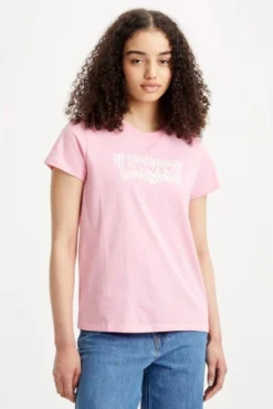 Levis Tee Shirt LEVI'S® LOGO TEE Zebra Pink