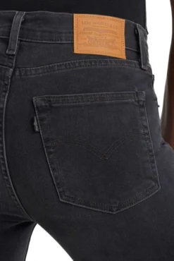 Levis Jean LEVI'S® 724™ STRAIGHT Black Worn In -Promos Femme T-Shirt Magasin levis 18883 01 99 5