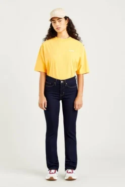 Levis Jean LEVI'S® 314™ SHAPING STRAIGHT Darkest Sky -Promos Femme T-Shirt Magasin levis 19631 00 01 1