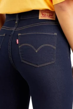 Levis Jean LEVI'S® 314™ SHAPING STRAIGHT Darkest Sky -Promos Femme T-Shirt Magasin levis 19631 00 01 5