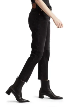 Levis Jean LEVI'S® 501® CROP Black Heart -Promos Femme T-Shirt Magasin levis 36200 00 85 3