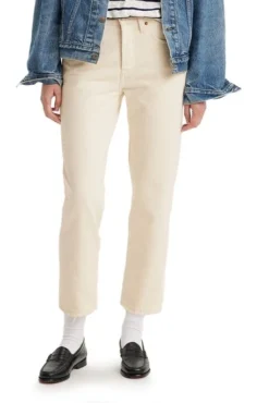 Levis Jean LEVI'S® 501® CROP Ecru