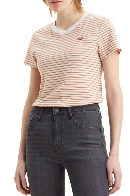 Levis Tee-shirt LEVI'S® PERFECT HM Autumn Stripe 2 Levis Tee-shirt LEVI'S® PERFECT HM Autumn Stripe – Image 2
