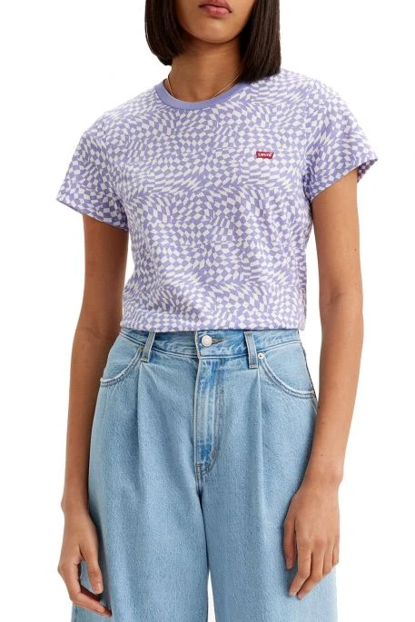 Levis Tee-shirt LEVI'S® PERFECT HM Violet 1 Levis Tee-shirt LEVI'S® PERFECT HM Violet