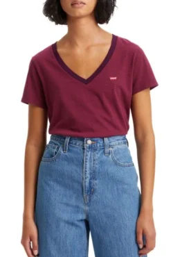 Levis Tee-shirtLEVI'S® PERFECT Allstar Stripe Beet Red