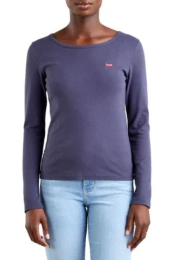 Levis Lot De 2 Tee-shirts LEVI'S® MANCHES LONGUES Navy/Grey