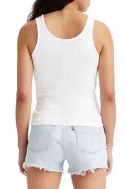 Levis Débardeur LEVI'S® TANK White -Promos Femme T-Shirt Magasin levis a5906 00 01 3