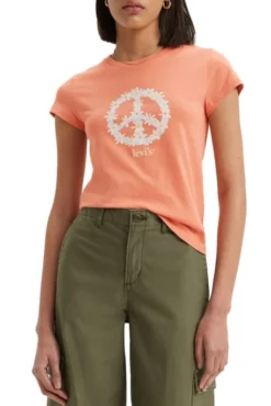 Levis Tee Shirt LEVI'S® GRAPHIQUE Terra 5 Levis Tee Shirt LEVI'S® GRAPHIQUE Terra -Promos Femme T-Shirt Magasin levis a6126 00 06 2