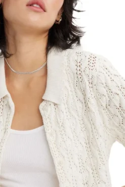 Levis Chemise LEVI'S® SEASIDE Sunny Cream -Promos Femme T-Shirt Magasin levis a7107 00 00 4