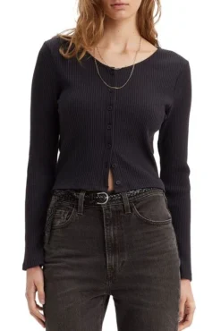 Levis Tee-shirt LEVI'S MONICA Caviar -Promos Femme T-Shirt Magasin levis a7194 00 02 2